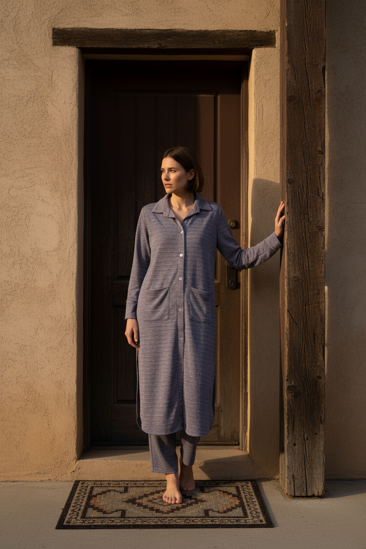 LC04 - LILAC WINTER LYCRA CO-ORD SETS