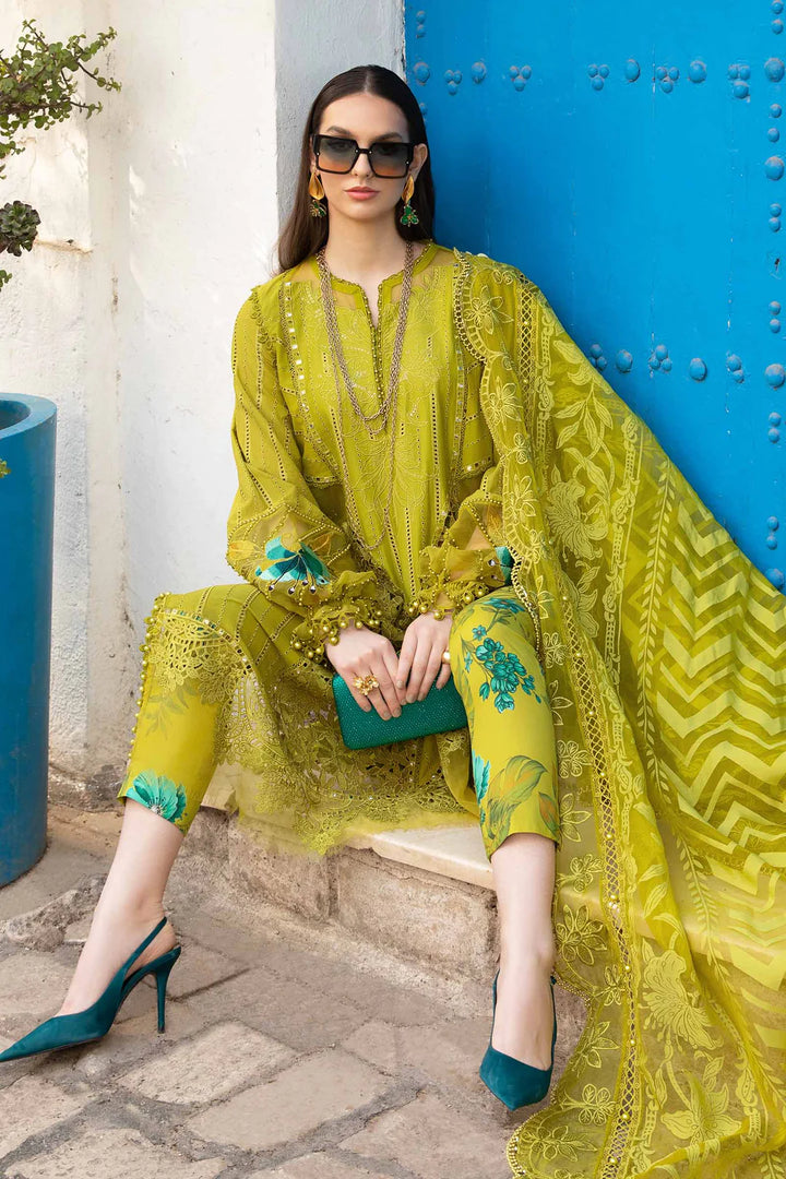 MARIA. B. UNSTITCHED LAWN | D-2408-A