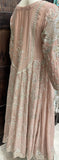 EMBROIDERED CHIFFON 3 PIECE SUIT 424A