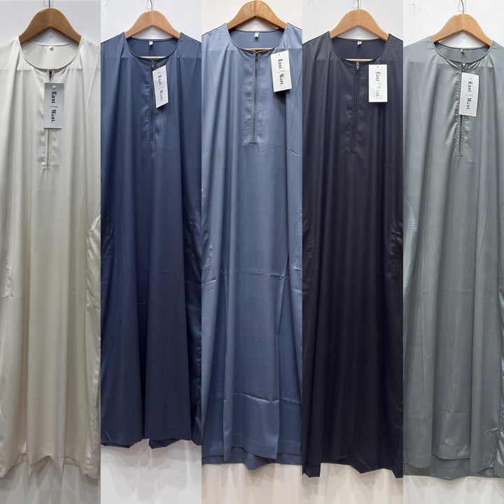 JM426- MEN'S SATIN OMANI THOBE/JUBBA