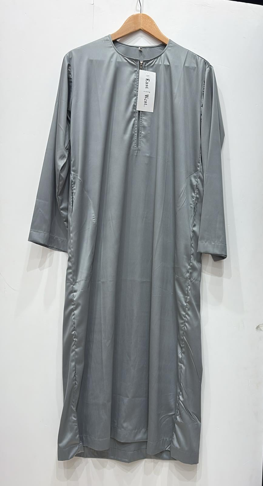 JM426- MEN'S SATIN OMANI THOBE/JUBBA