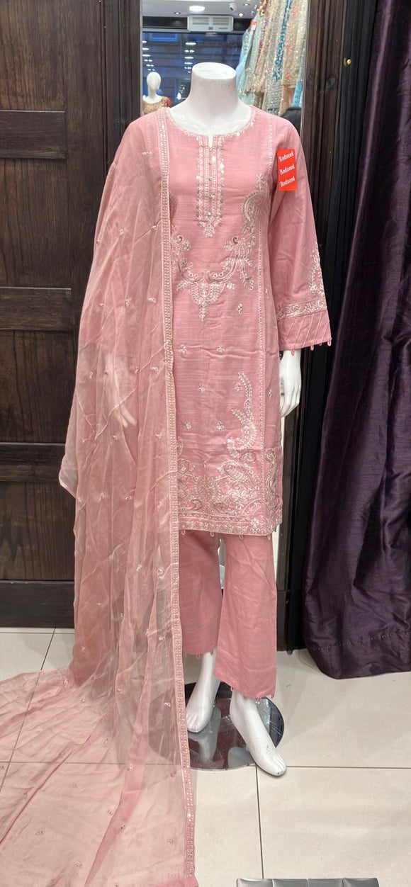 EMBROIDERED MARINA 3 PIECE SUIT 65B