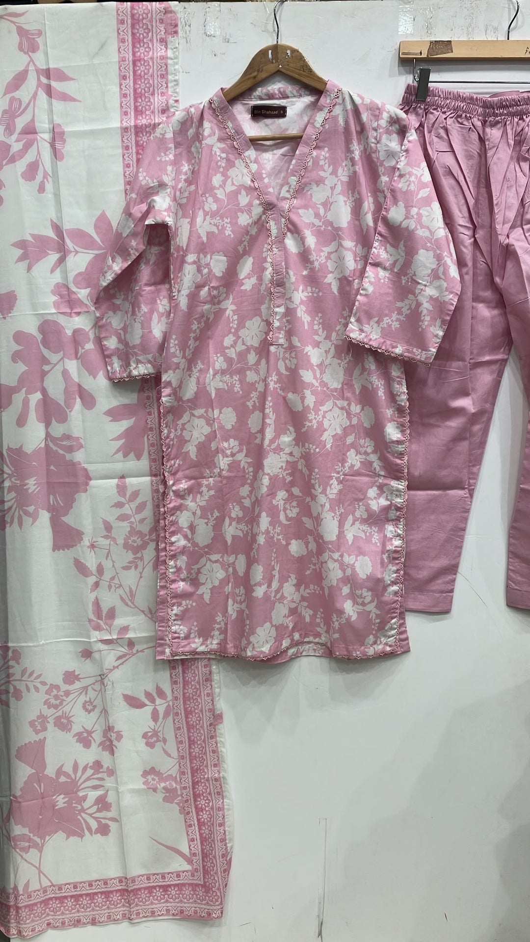 BN02 - LAWN PRINT 3 PIECE SUIT