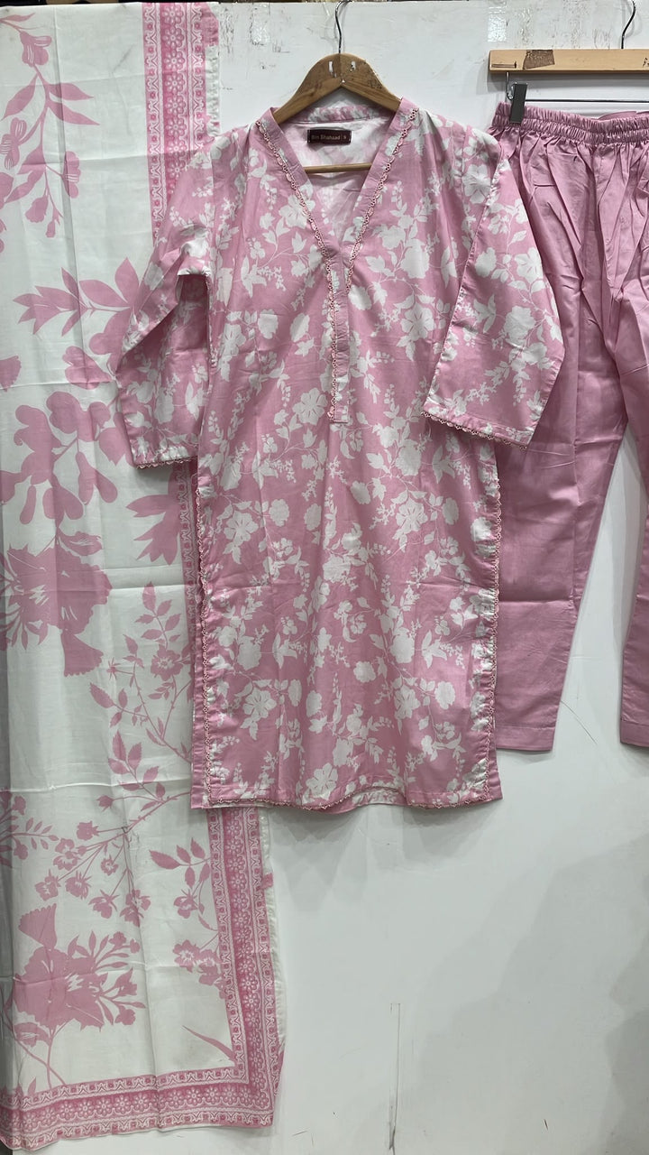 BN02 - LAWN PRINT 3 PIECE SUIT