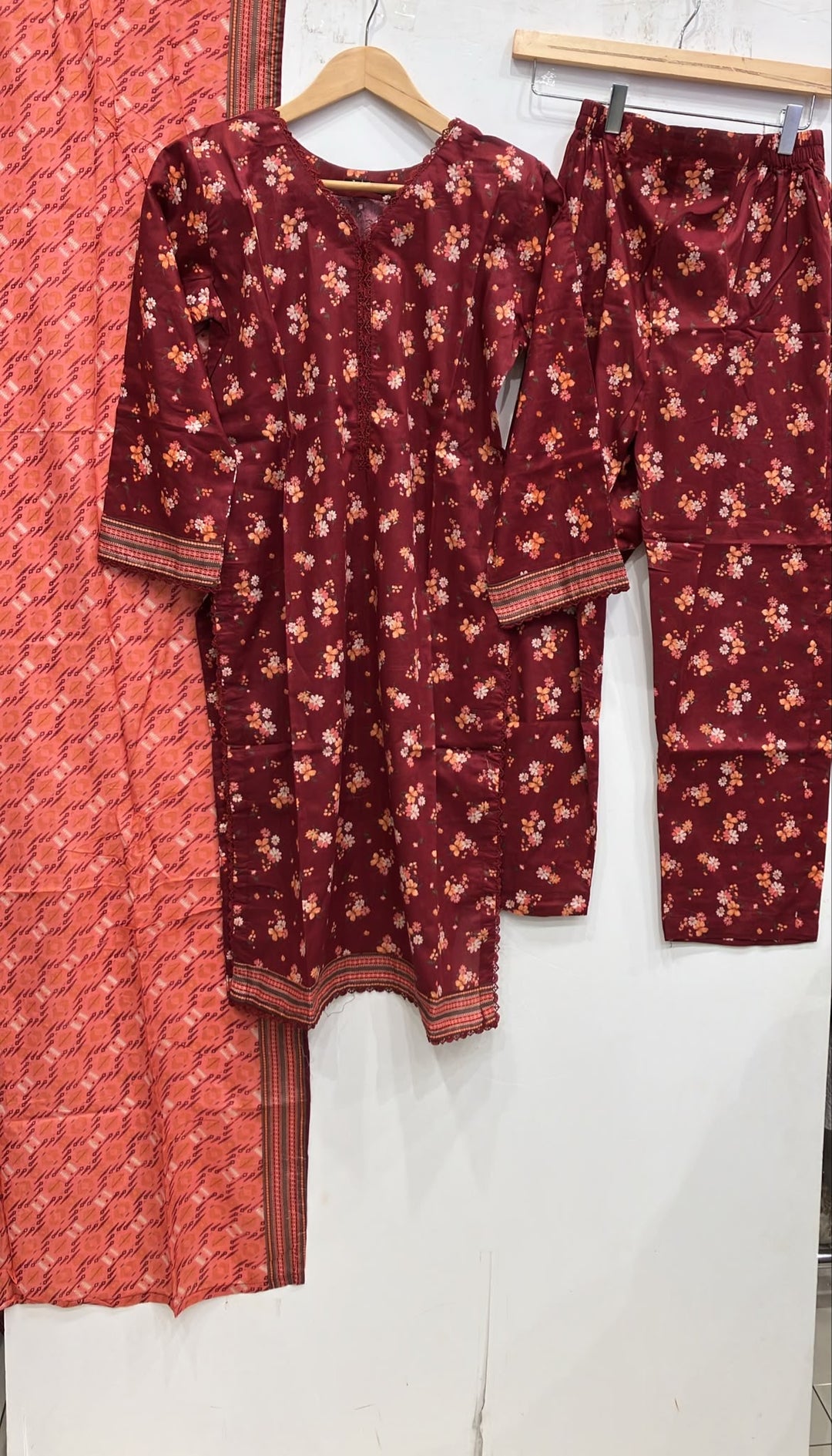 BN09 - LAWN PRINT 3 PIECE SUIT