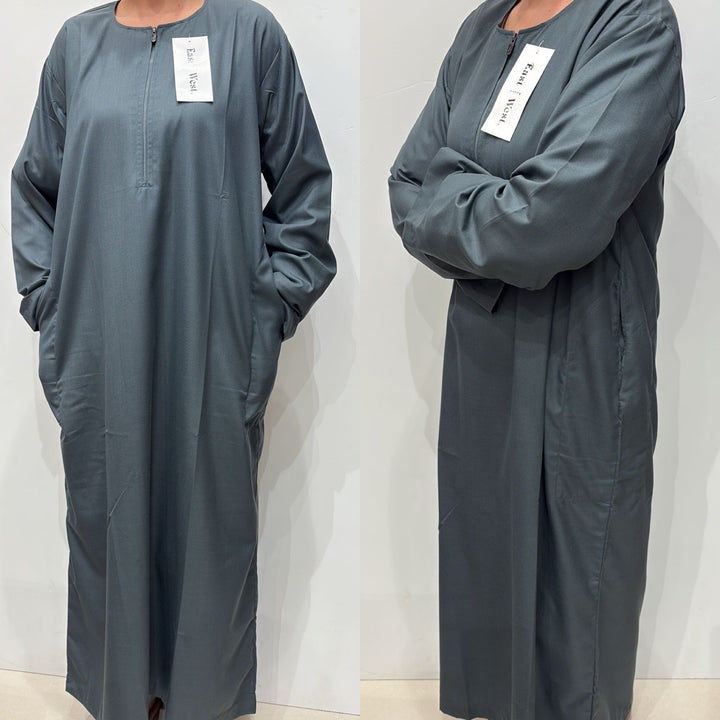 JM427- MEN'S COTTON OMANI THOBE/JUBBA