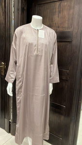 MEN’S SILKY THOBE JUBBA - JM214