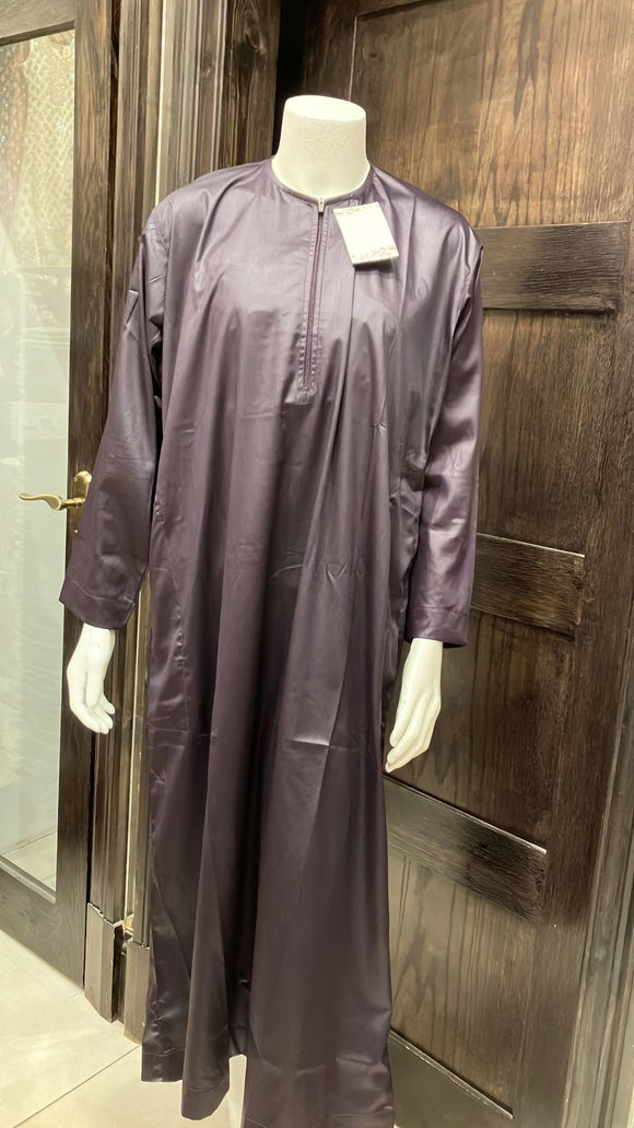 MEN’S SILKY THOBE JUBBA - JM216