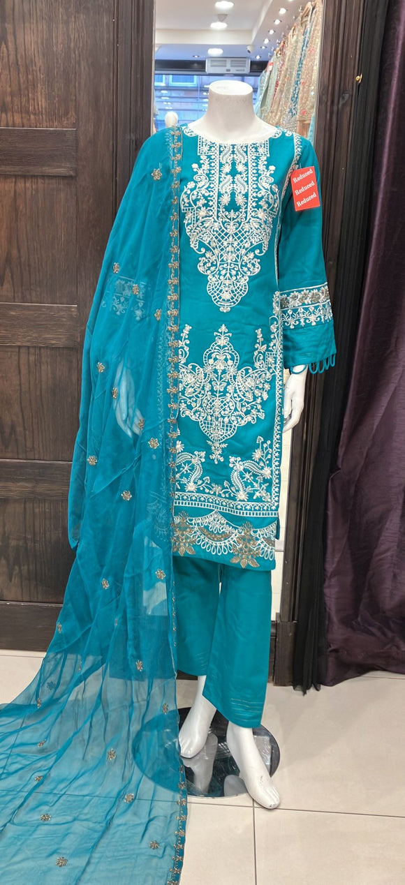 EMBROIDERED MARINA 3 PIECE SUIT 66D