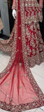 Heavily Hand Embroidered & Embellished Bridal Lenhga choli MTO B0012