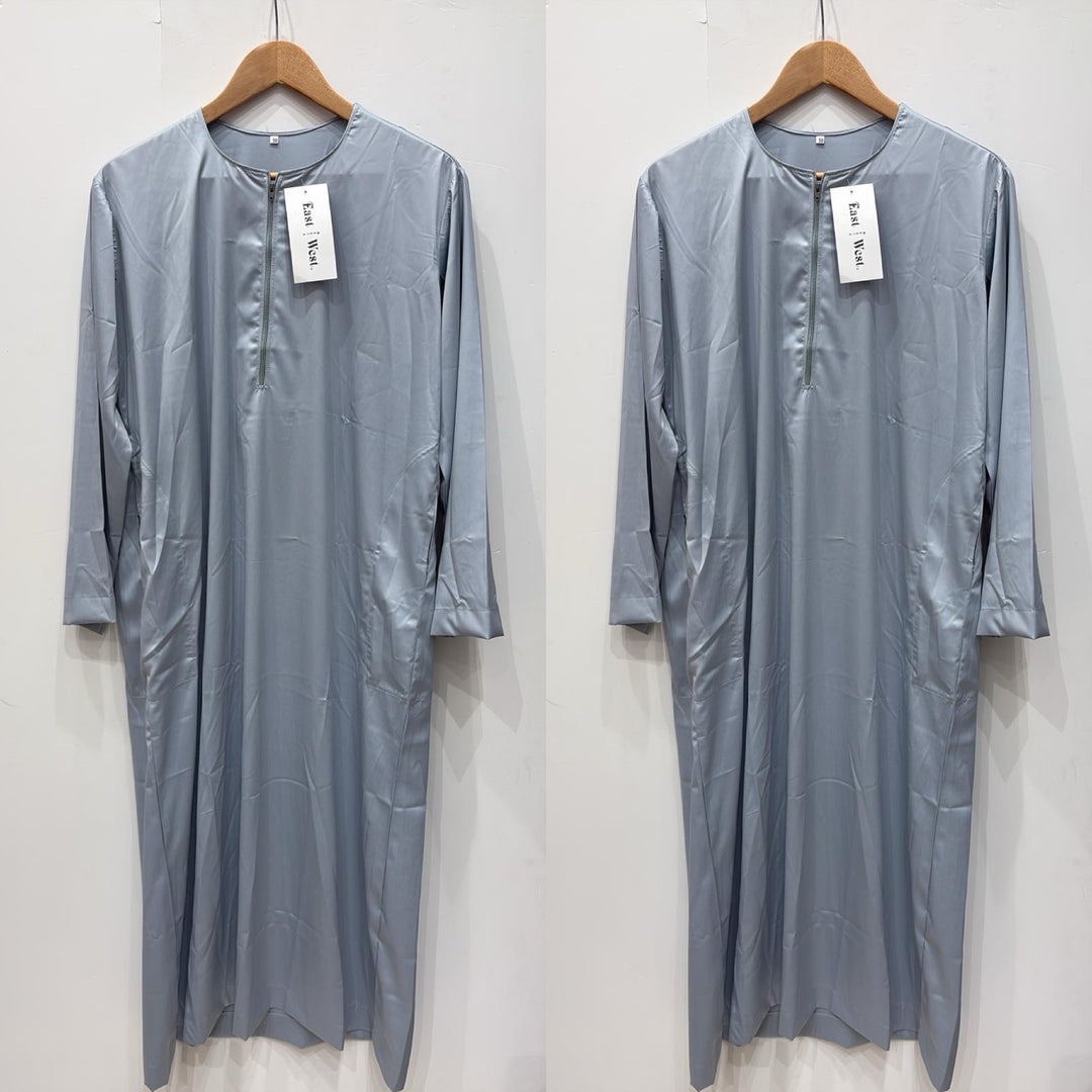JM425- MEN'S SATIN OMANI THOBE/JUBBA