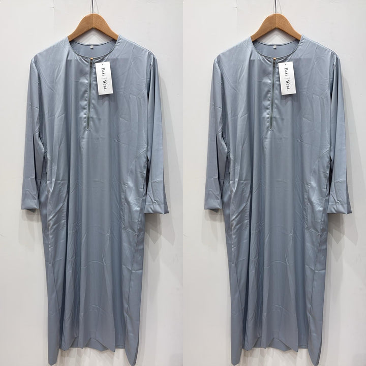 JM425- MEN'S SATIN OMANI THOBE/JUBBA