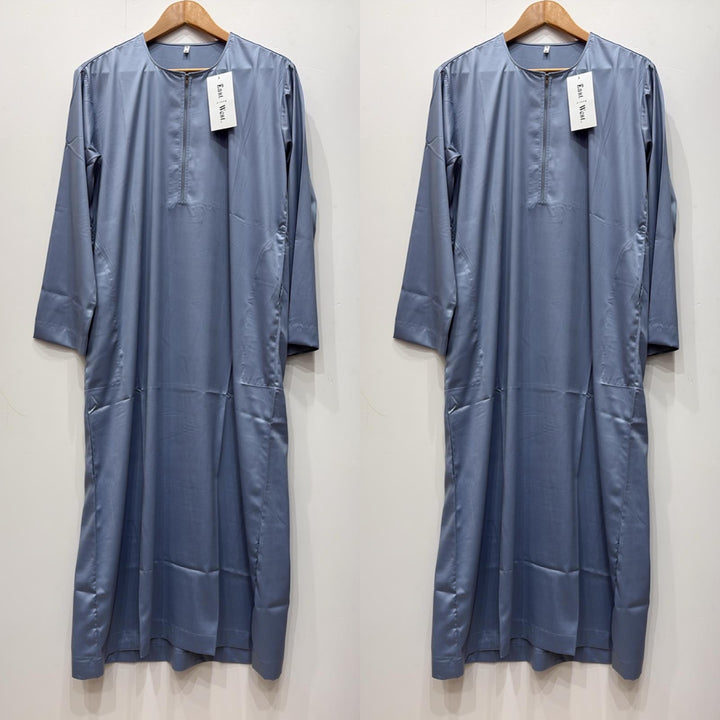 JM426- MEN'S SATIN OMANI THOBE/JUBBA