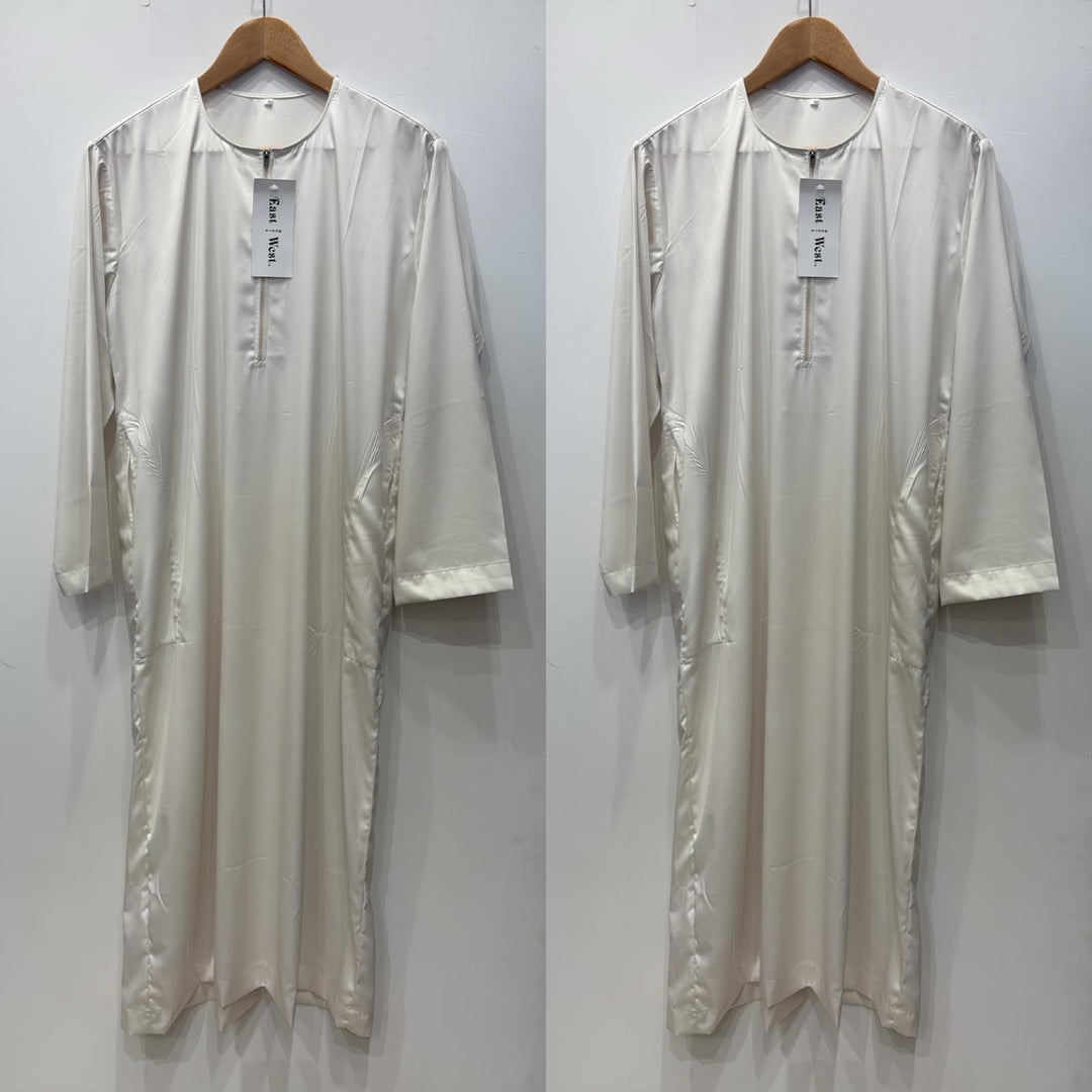 JM426- MEN'S SATIN OMANI THOBE/JUBBA