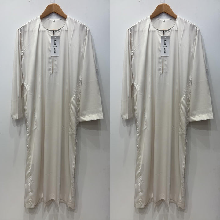JM426- MEN'S SATIN OMANI THOBE/JUBBA