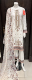 EMBROIDERED LINEN 3 PIECE SUIT 70A