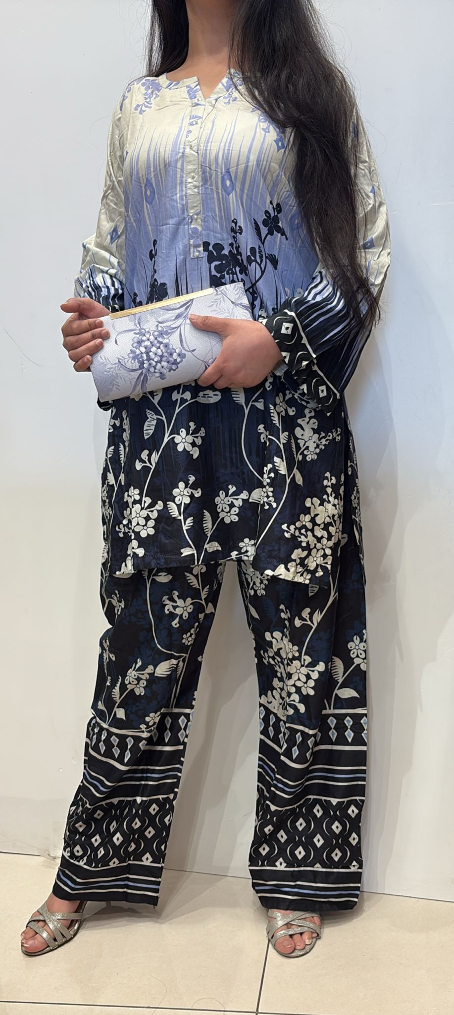 SC01- LINEN PRINT CO-ORD 2 PIECE SUIT