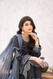 EMBROIDERED CHIFFON 3 PIECE SUIT ADA WORK NM1220
