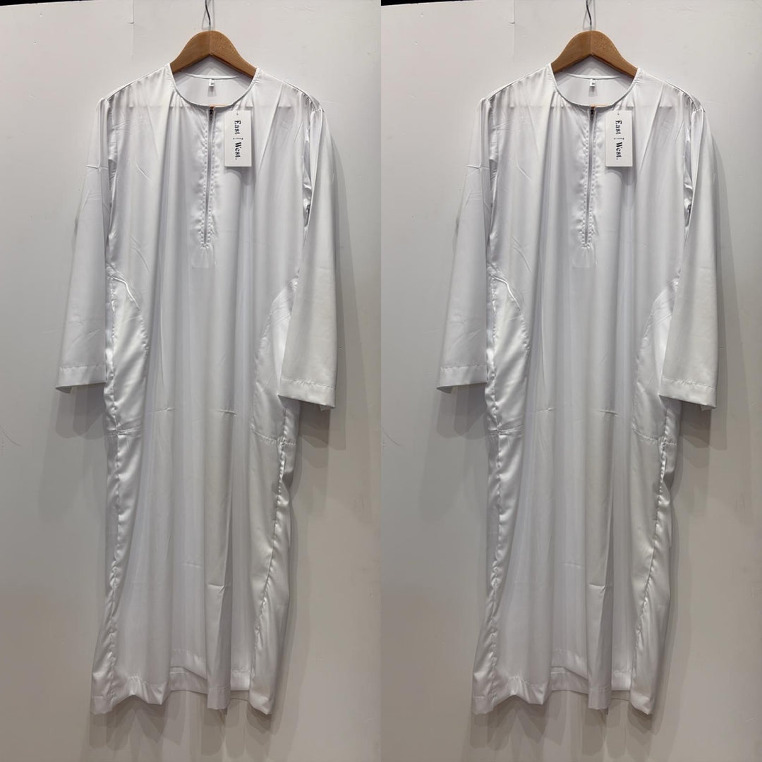 JM425- MEN'S SATIN OMANI THOBE/JUBBA