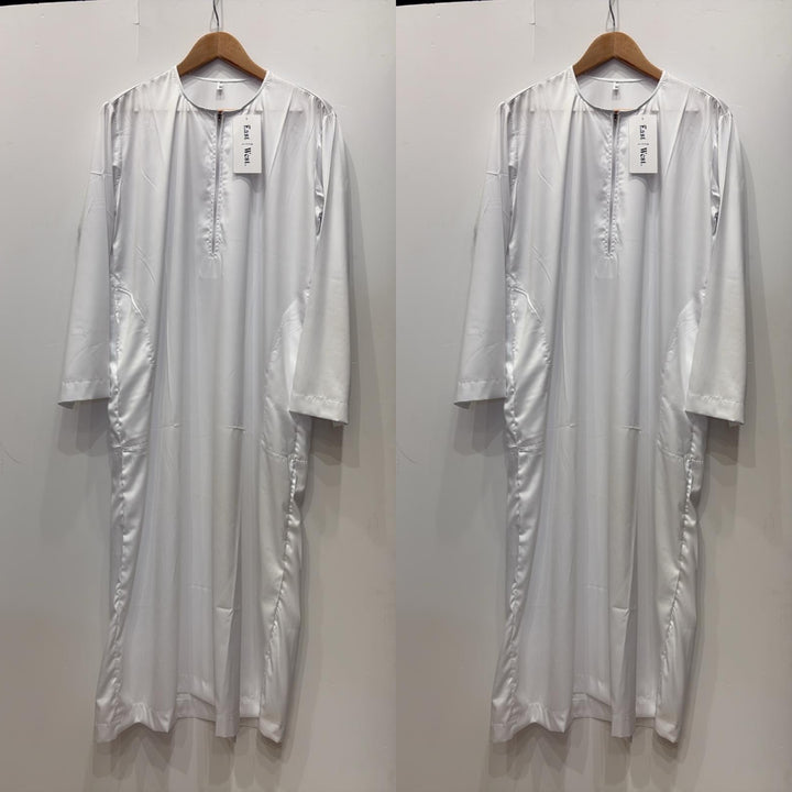 JM425- MEN'S SATIN OMANI THOBE/JUBBA