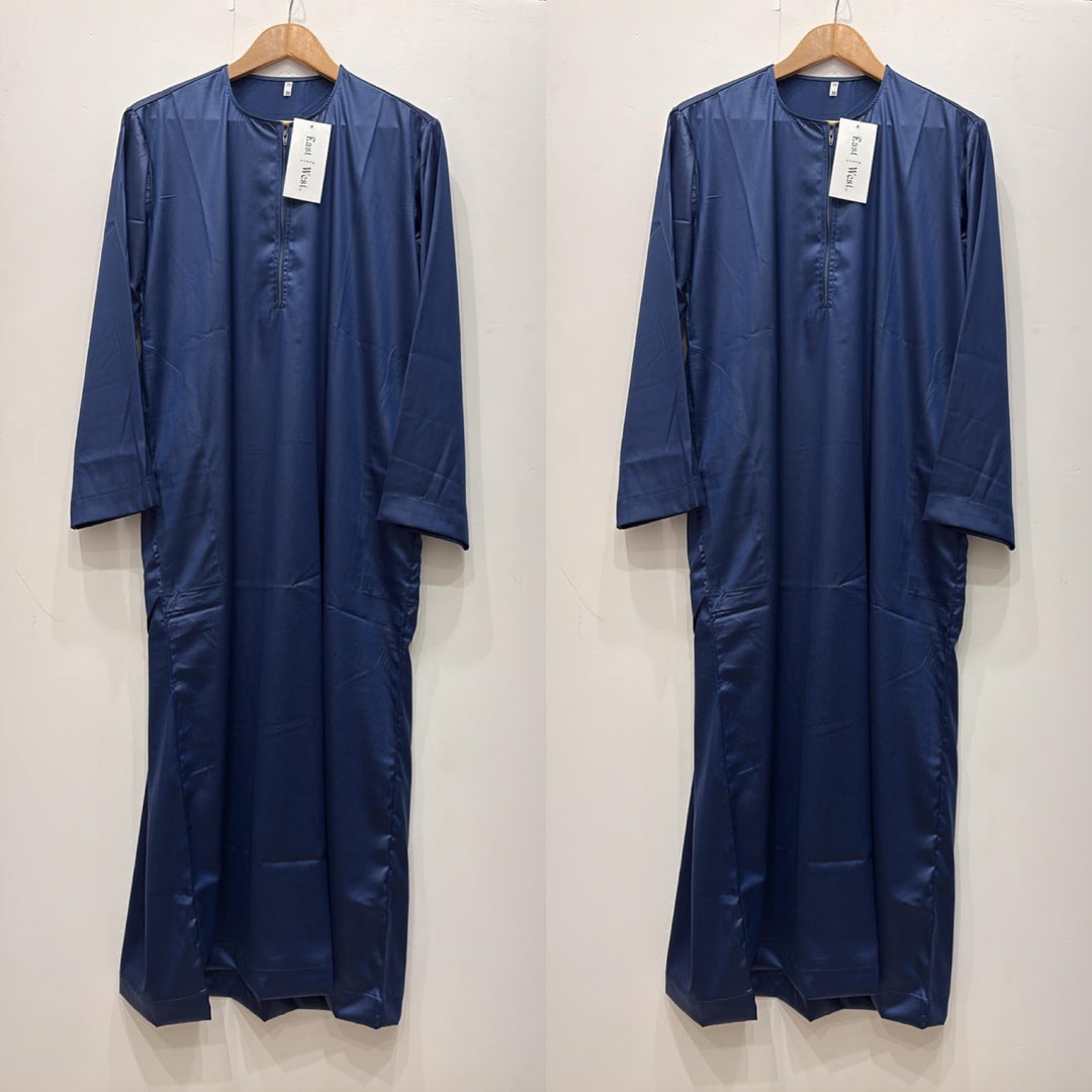 JM425- MEN'S SATIN OMANI THOBE/JUBBA