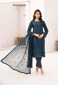 EMBROIDERED SILK 3 PIECE SUIT AG03