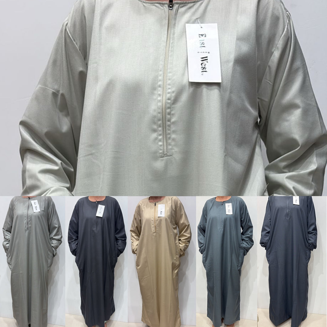 JM427- MEN'S COTTON OMANI THOBE/JUBBA