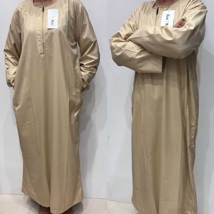 JM427- MEN'S COTTON OMANI THOBE/JUBBA