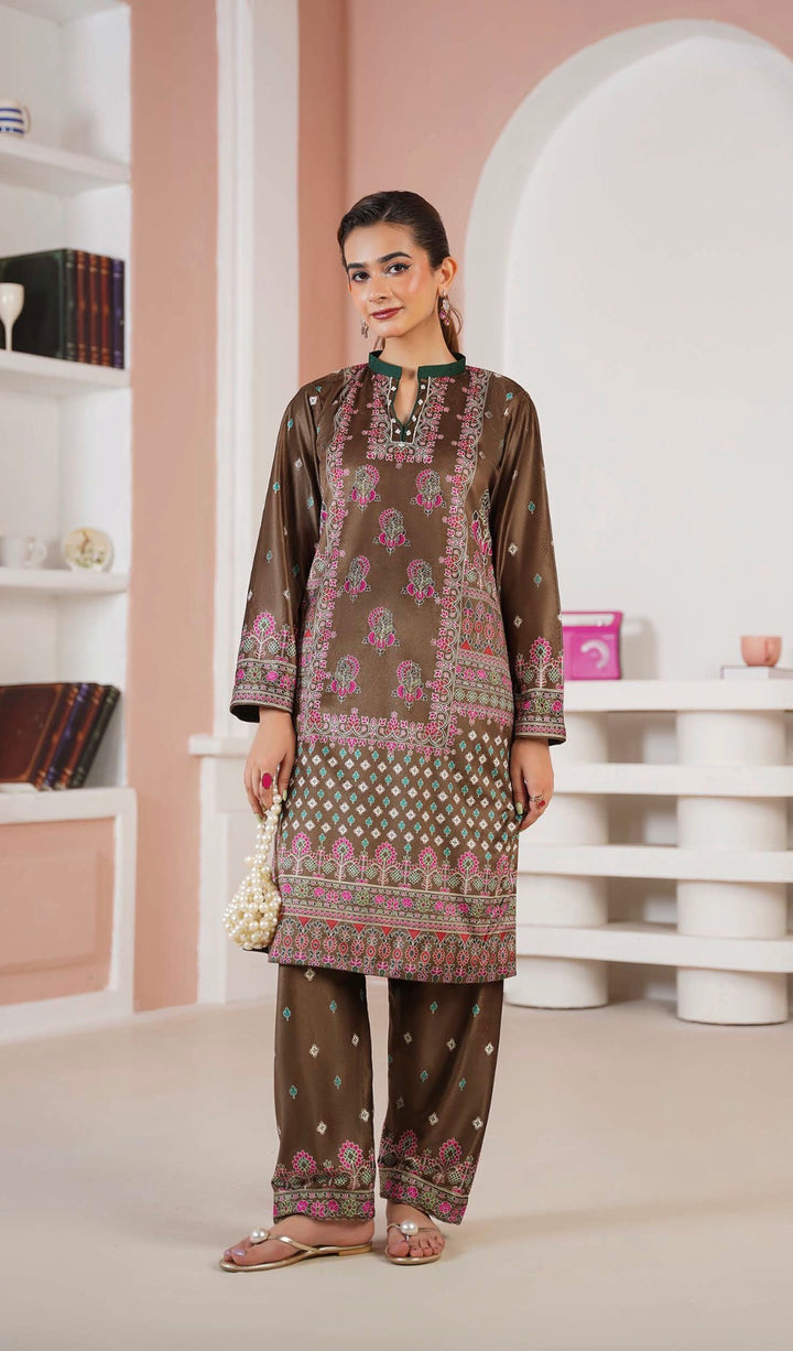 VS02 - Velvet 2-Piece co-ord Pakistani Suit