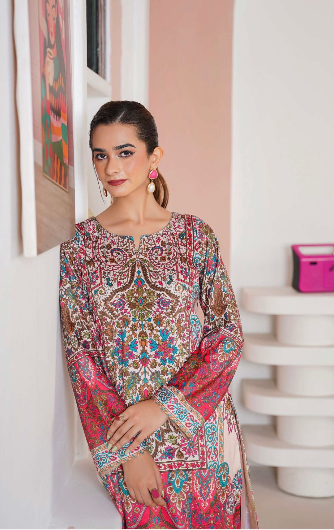 VS03 - Velvet 2-Piece co-ord Pakistani Suit
