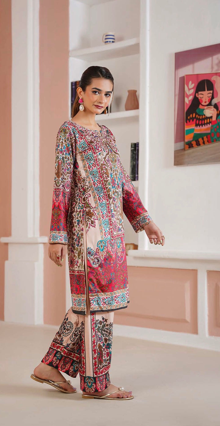 VS03 - Velvet 2-Piece co-ord Pakistani Suit