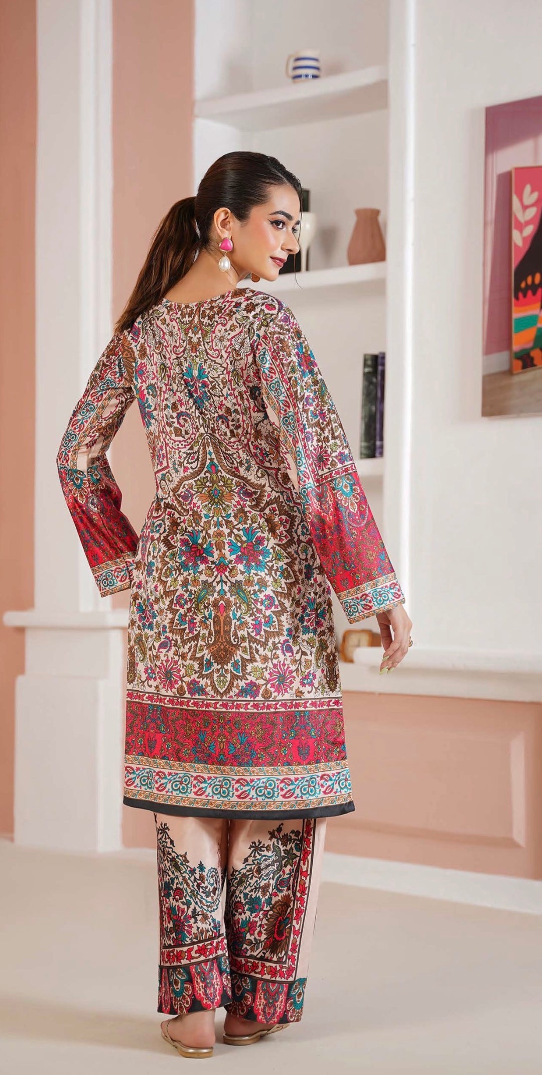 VS03 - Velvet 2-Piece co-ord Pakistani Suit