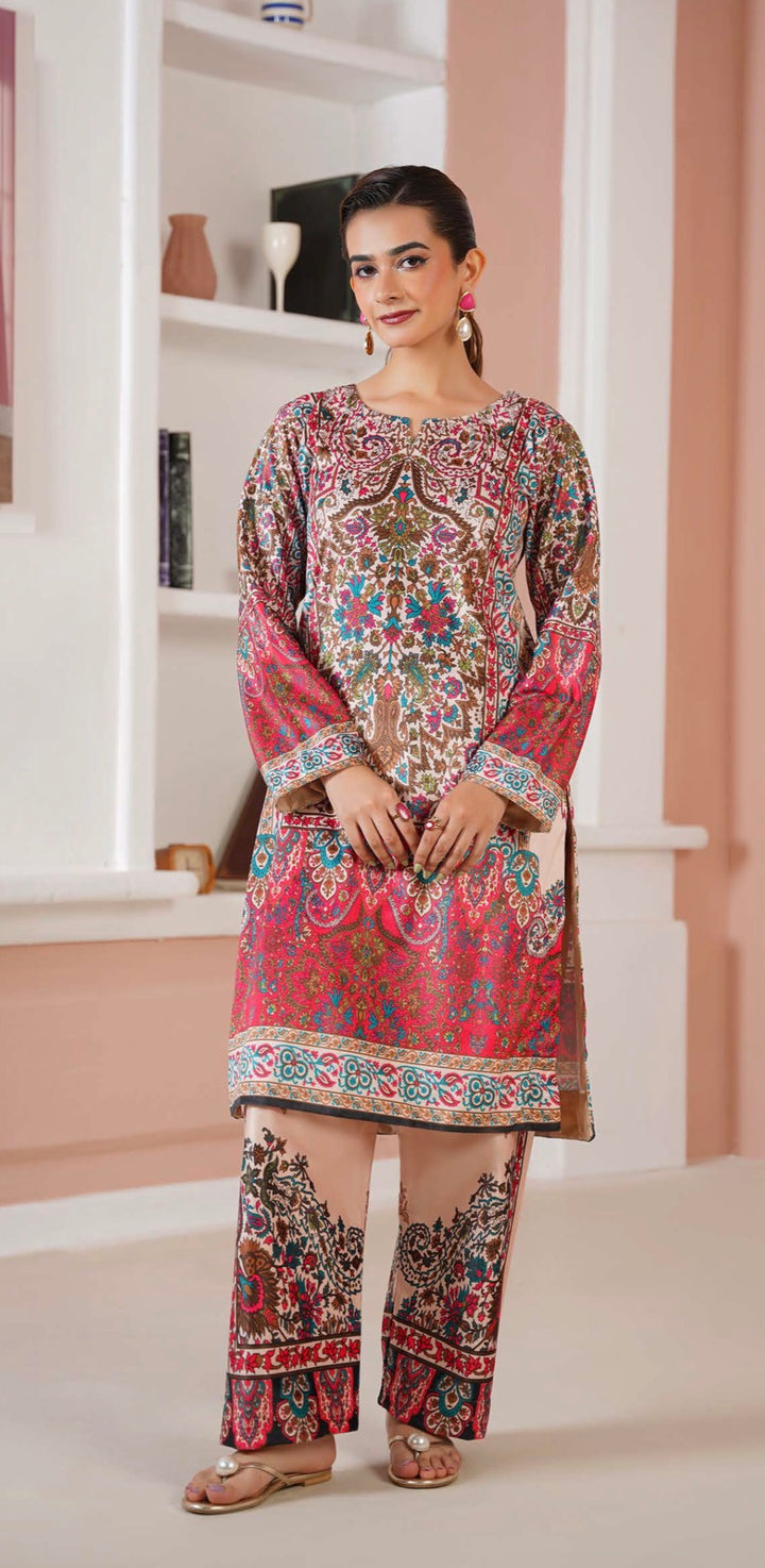 VS03 - Velvet 2-Piece co-ord Pakistani Suit