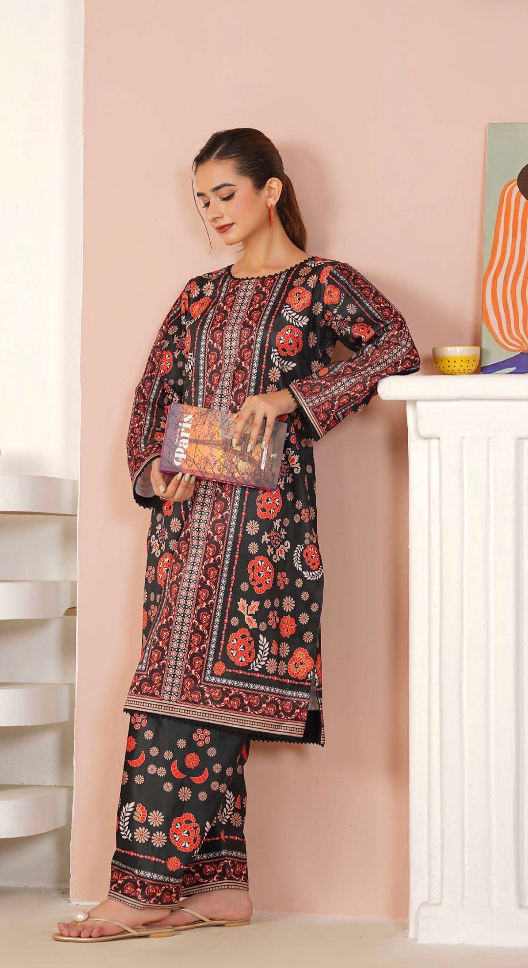 VS04 - Velvet 2-Piece co-ord Pakistani Suit