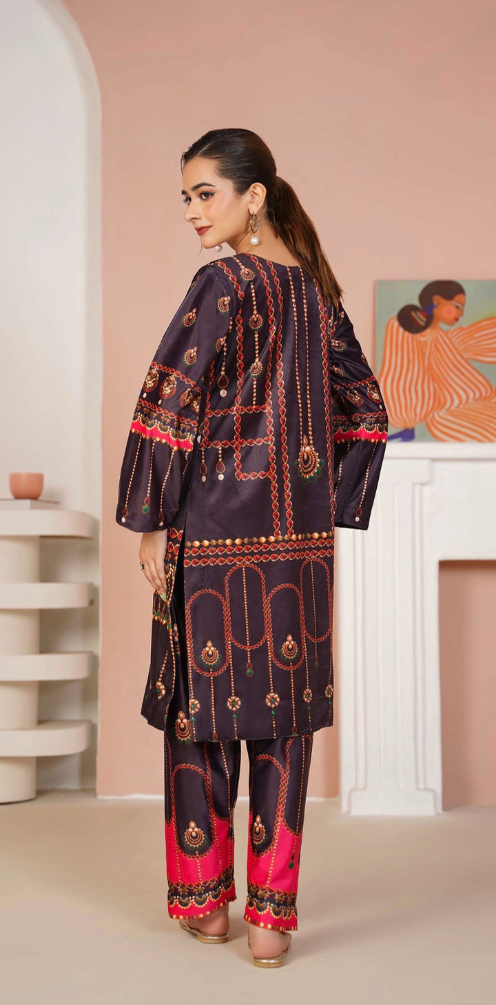 VS06 - Velvet 2-Piece co-ord Pakistani Suit