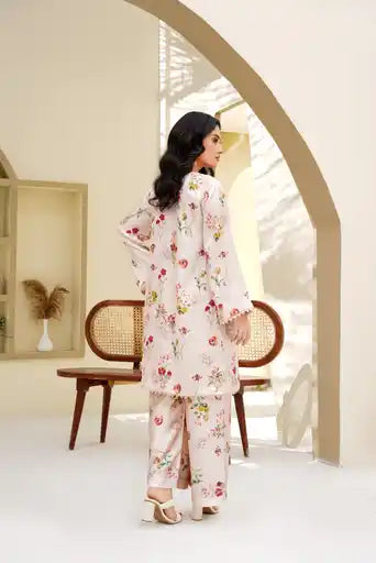 Sm01- SHAMOZ SILK PRINT CO-ORD 2 PIECE SUIT