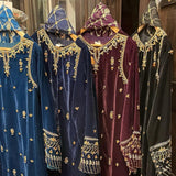 NV45- Embroidered Velvet 3 Piece Suit with Chiffon Dupatta