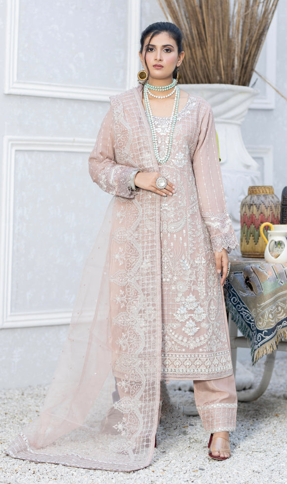 EMBROIDERED 3 PIECE SUIT ADA WORK NM1250