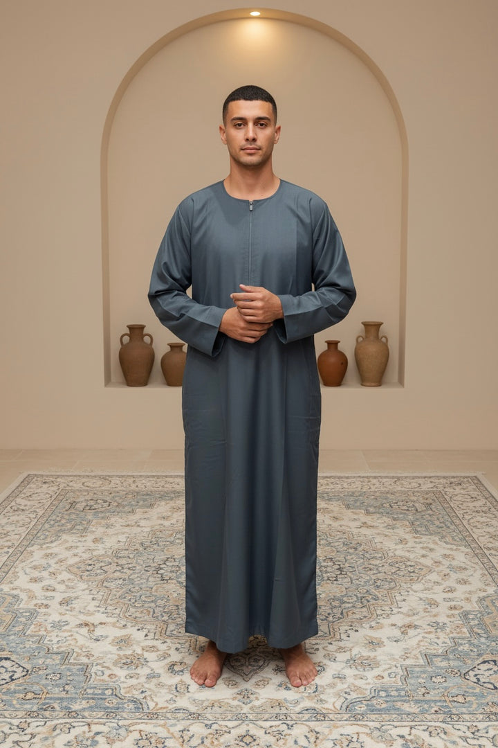JM427- MEN'S COTTON OMANI THOBE/JUBBA