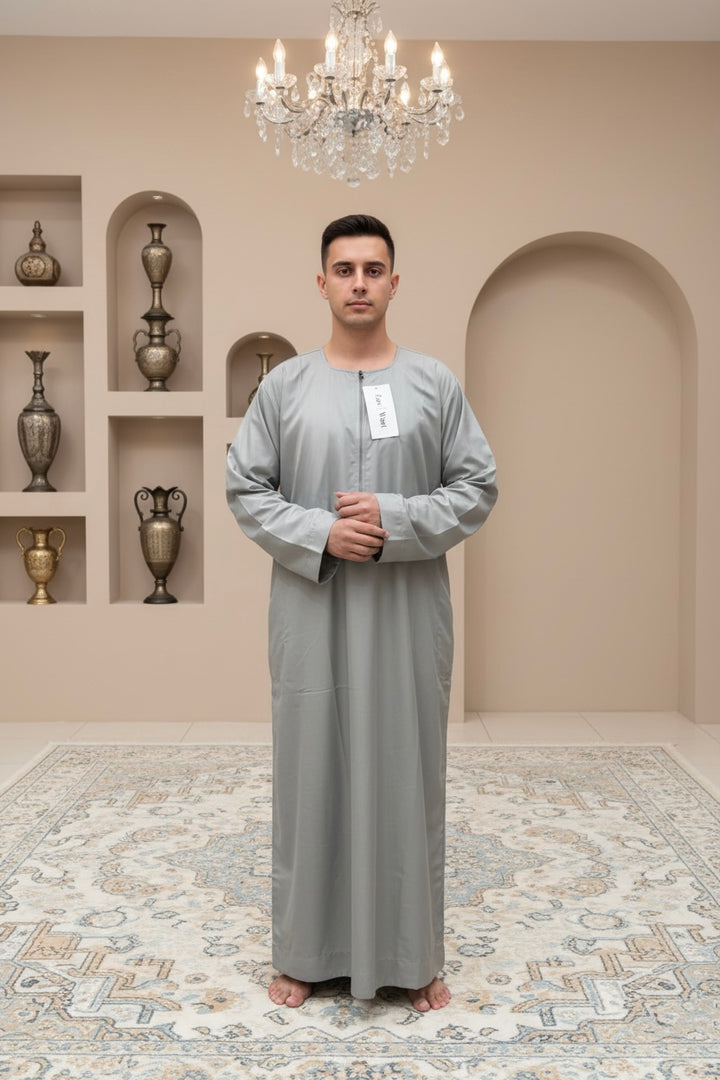 JM427- MEN'S COTTON OMANI THOBE/JUBBA