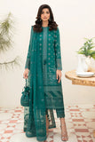 AFROZEH CHIKANKARI FESTIVE LAWN UNSTITCHED-TIFFANY BLUE