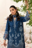 AFROZEH CHIKANKARI FESTIVE LAWN UNSTITCHED-AZURE