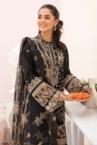 AFROZEH CHIKANKARI FESTIVE LAWN UNSTITCHED-NOIR