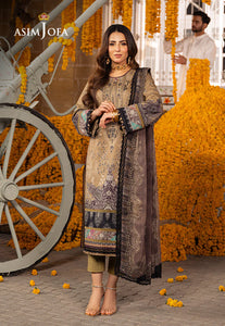 ASIM JOFA 3 PIECE UNSTITCHED AJAR-16