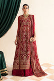 AYZEL LUMINARA WEDDING FORMALS UNSTITCHED SUIT MERLOT