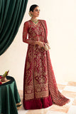 AYZEL LUMINARA WEDDING FORMALS UNSTITCHED SUIT MERLOT