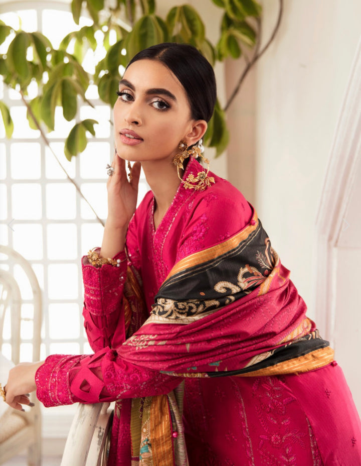 GULAAL EMBROIDERED LUXURY LAWN UNSTITCHED SUIT Lyrah 03