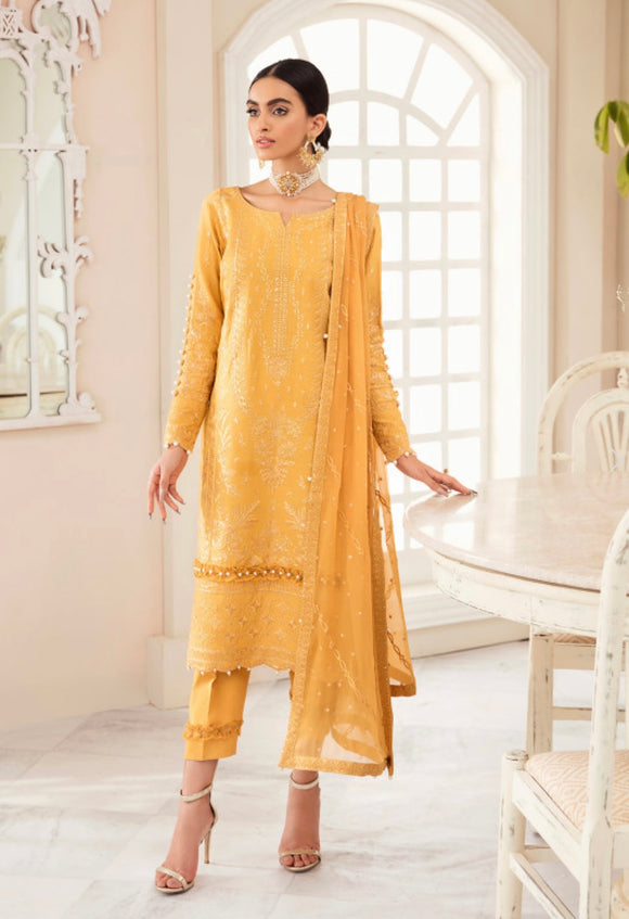 GULAAL EMBROIDERED LUXURY LAWN UNSTITCHED SUIT Aleeya 05