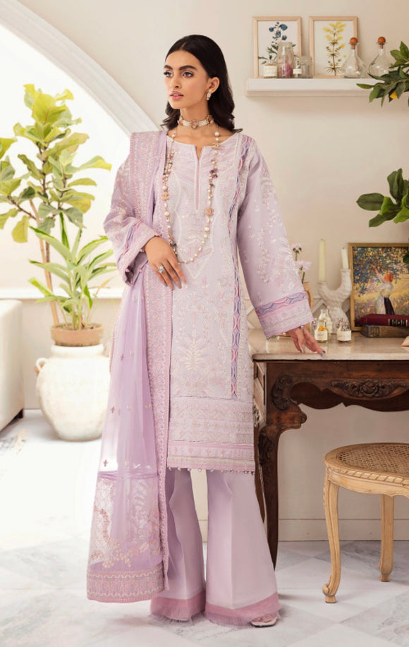 GULAAL EMBROIDERED LUXURY LAWN UNSTITCHED SUIT Waniah 06