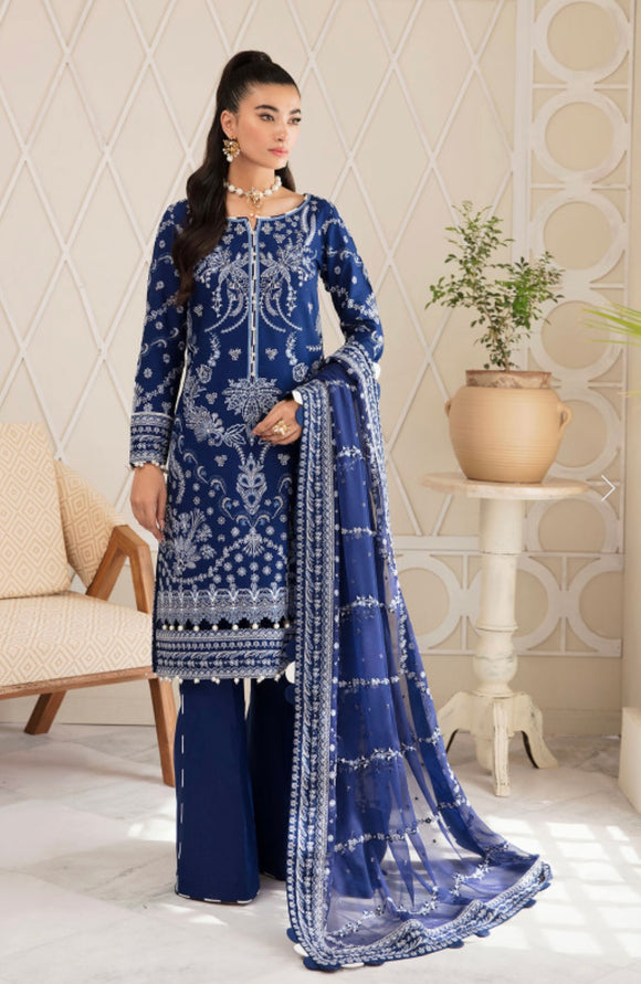 GULAAL EMBROIDERED LUXURY LAWN UNSTITCHED SUIT Zamayal 01